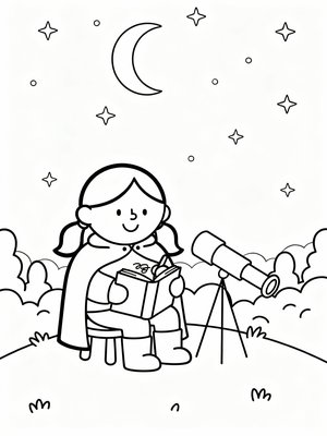 Preschool Simple - B&W