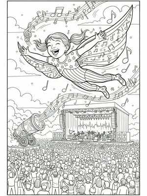 Classic Coloring Book - B&W