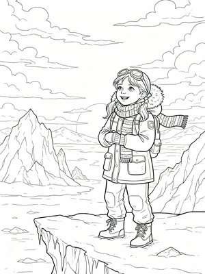 Classic Coloring Book - B&W