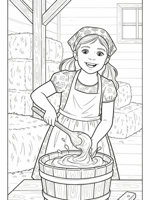 Classic Coloring Book - B&W