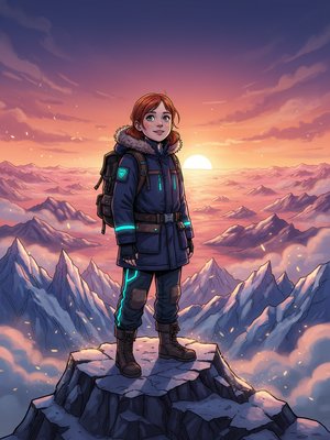 Kate's Iceberg Illuminations 🌅