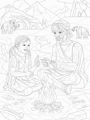 Cubist Painting - B&W