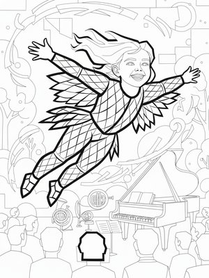 Cubist Painting - B&W