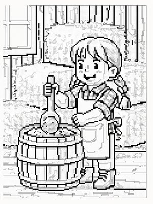 Pixel Art - B&W