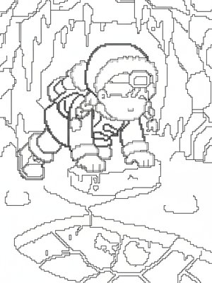 Pixel Art - B&W