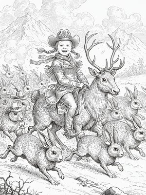 Victorian Illustration - B&W