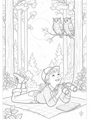 Vintage Storybook - B&W