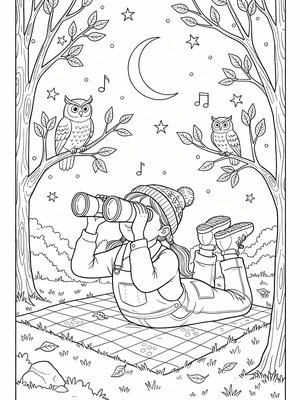 Classic Coloring Book - B&W