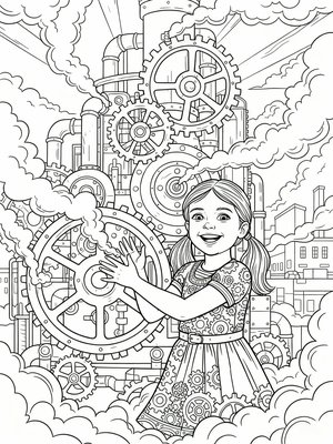 Classic Coloring Book - B&W