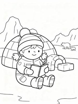 Preschool Simple - B&W