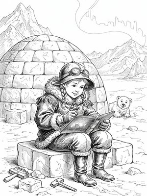 Victorian Illustration - B&W