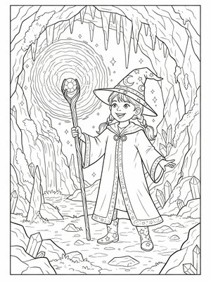 Classic Coloring Book - B&W