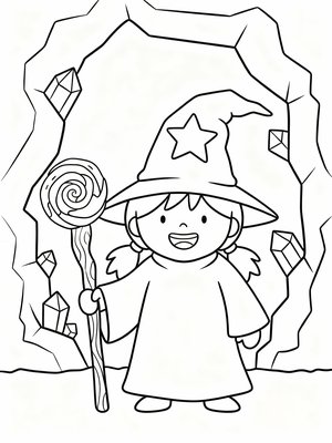 Preschool Simple - B&W