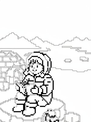 Pixel Art - B&W