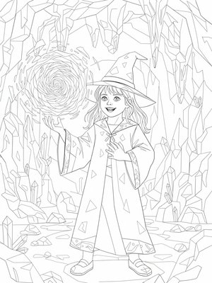 Cubist Painting - B&W