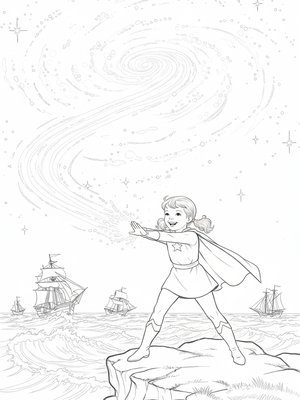 Vintage Storybook - B&W