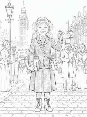 gentle pencil outline