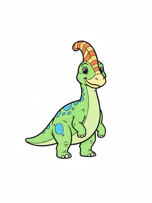 Crest the Parasaurolophus