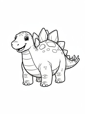 Spike the Stegosaurus