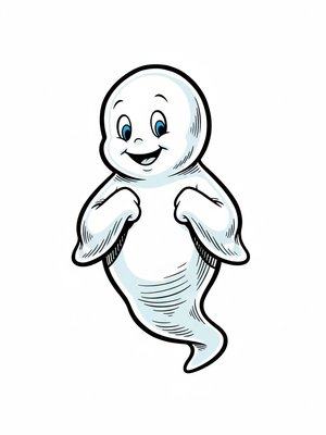 Casper the Friendly Ghost in Comic Book