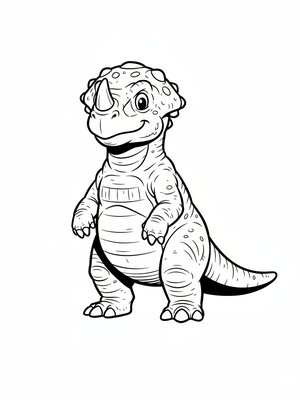 Pluto the Pachycephalosaurus