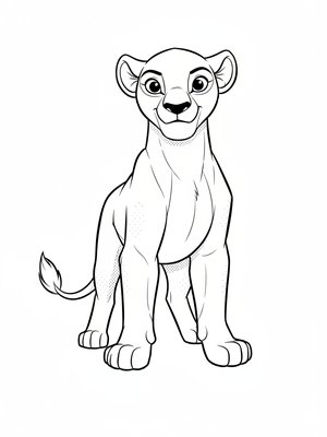 Nala the Fierce Lioness