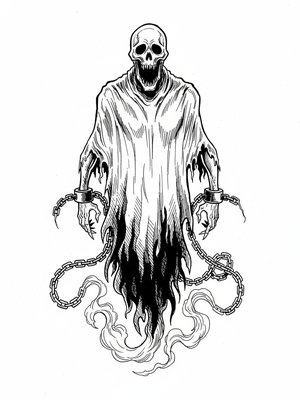 Spook the Scary Ghost in Comic Book
