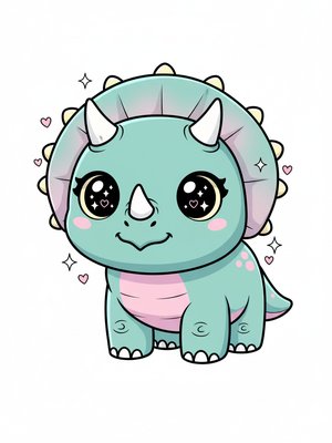 Trixie the Triceratops