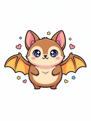 Glide the Flying Fox Bat