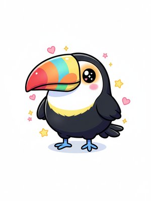 Flutter the Toucan