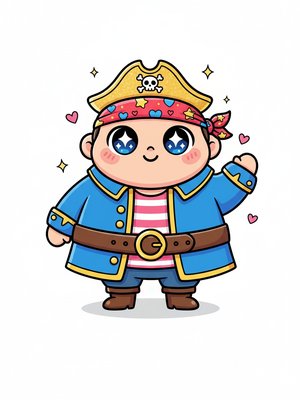 Captain Jolly the Friendly Pirate