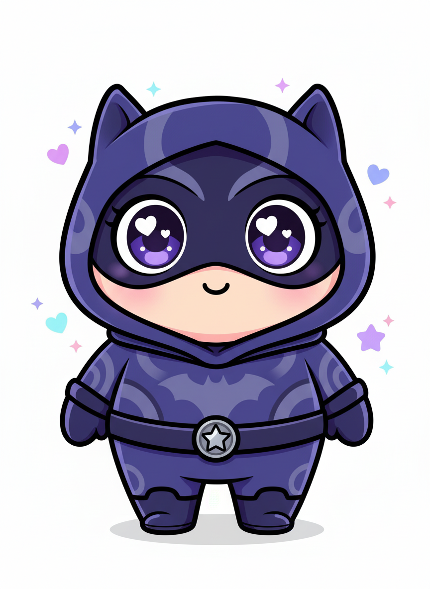 Shadow Strike the Stealth Hero - Full Colored Illustration