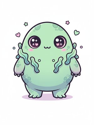 Greenie the Swamp Monster