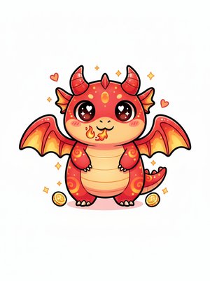 Ember the Fierce Dragon