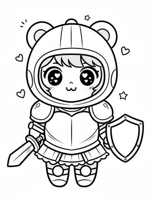 Lady Steel the Female Knight