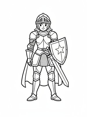 Lady Steel the Female Knight