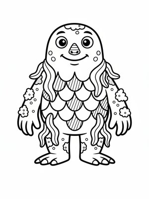 Greenie the Swamp Monster