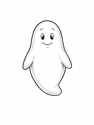Casper the Friendly Ghost in Vintage Storybook