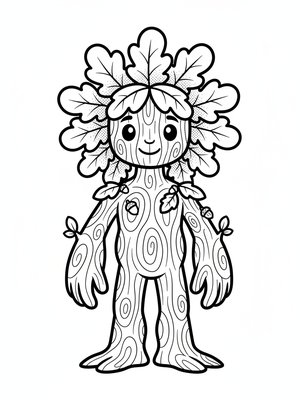 Oak the Tree Dryad
