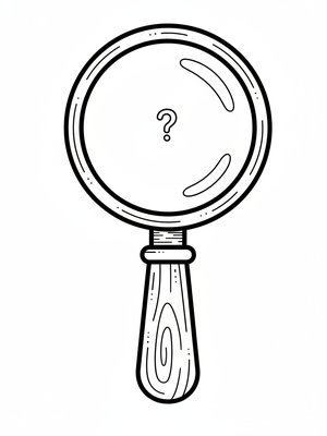 Magnifying Glass Detective Tool