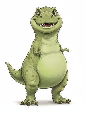 Dexter the Friendly Dinosaur