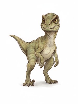 Zippy the Velociraptor