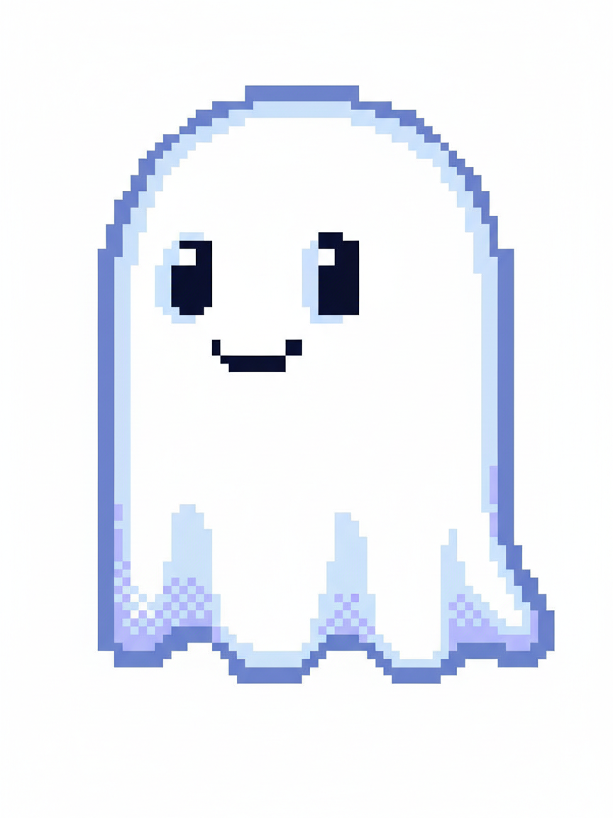 Casper the Friendly Ghost - Full Colored Illustration