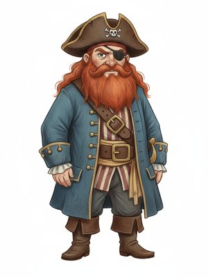 Captain Redbeard the Pirate