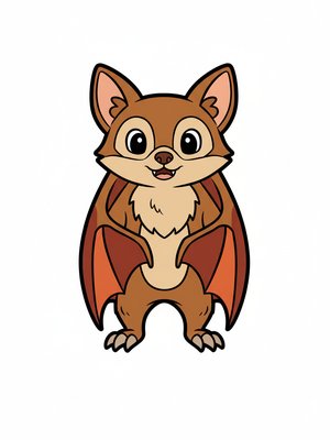Glide the Flying Fox Bat