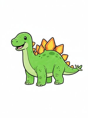 Spike the Stegosaurus