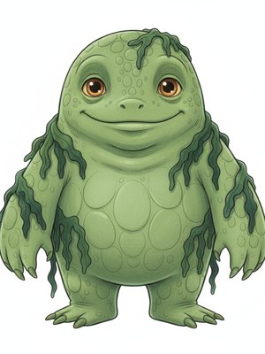 Greenie the Swamp Monster