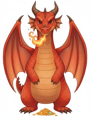 Ember the Fierce Dragon