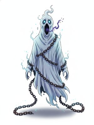 Spook the Scary Ghost in Webtoon Anime