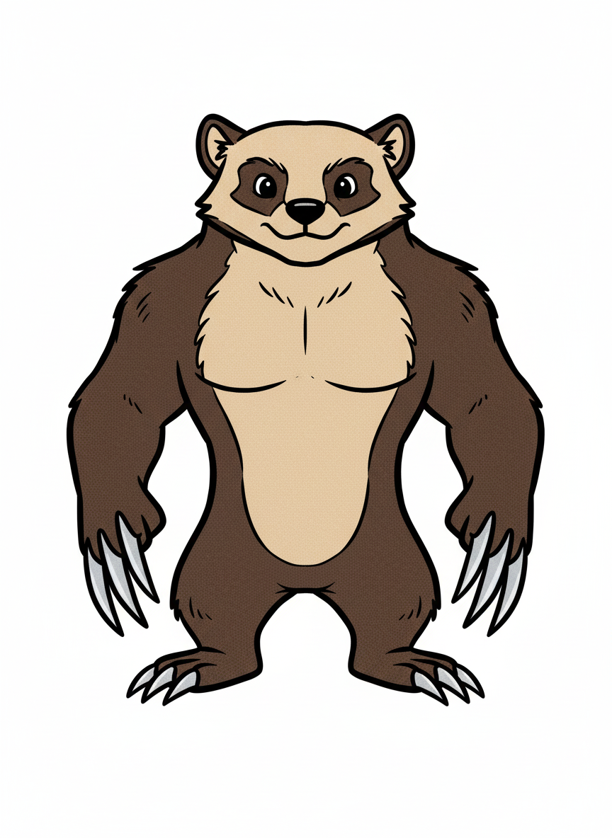 Claw the Wolverine - Full Colored Illustration